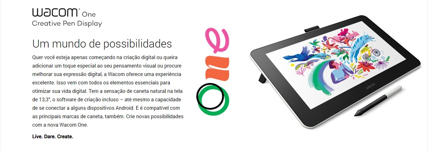 Mesa Digitalizadora Wacom One 13.3